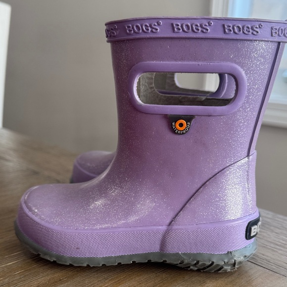 BOGS Lavender Sparkle Kids' Boots - Picture 1 of 4